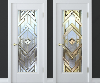 French Style Single Door-ID:767751931