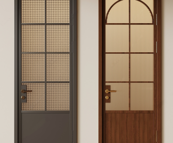 French Style Single Door-ID:114688915