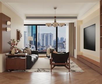 Modern A Living Room-ID:921626092