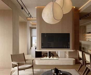 Modern A Living Room-ID:379992015