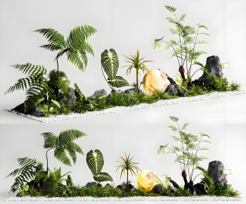 Modern Plant Landscaping-ID:124489075