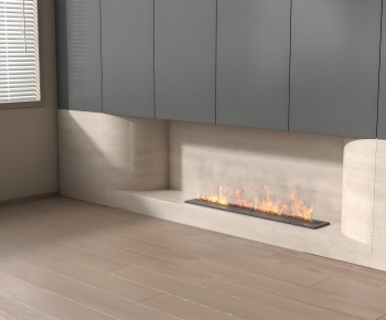 Modern Electronic Fireplace-ID:955377103