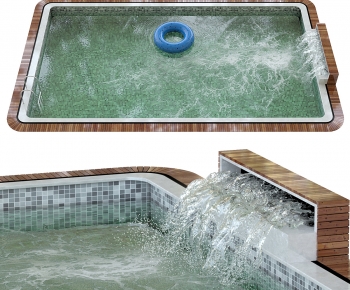 Modern Swimming Pool-ID:398375993