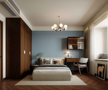Modern Bedroom-ID:345292091