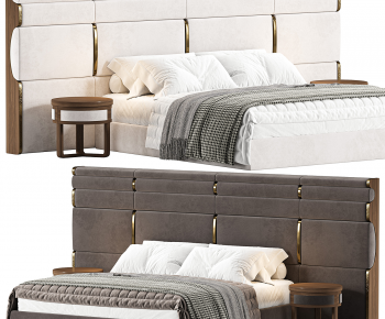 Modern Double Bed-ID:543135886