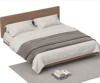Modern Double Bed-ID:533334025