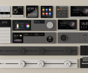 Modern Switch Socket Panel-ID:865700233