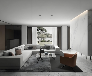 Modern A Living Room-ID:680701028