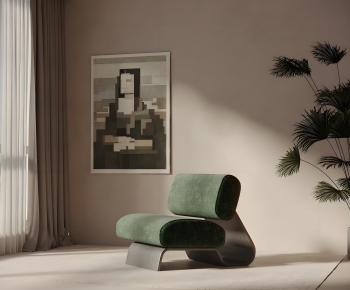 Modern Single Sofa-ID:261823897