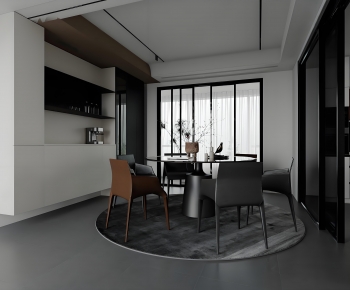 Modern Dining Room-ID:631701951