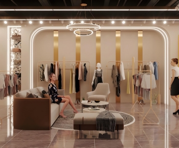 Modern Clothing Store-ID:751106985