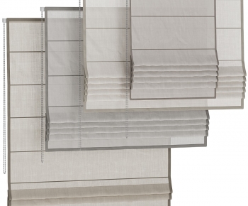 New Chinese Style Roman Curtain-ID:252201086