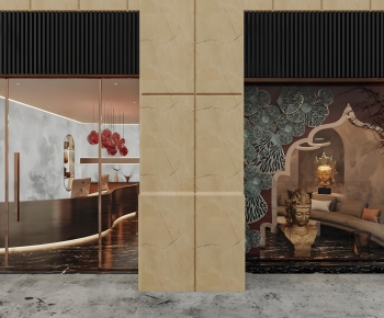 New Chinese Style Shop Window-ID:384669334