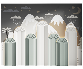 Modern Wall Panel-ID:585772047