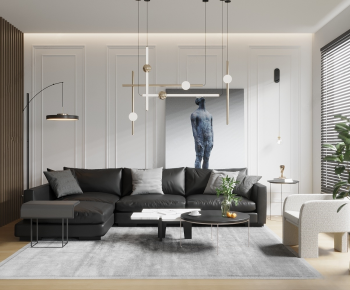 Modern A Living Room-ID:933165073