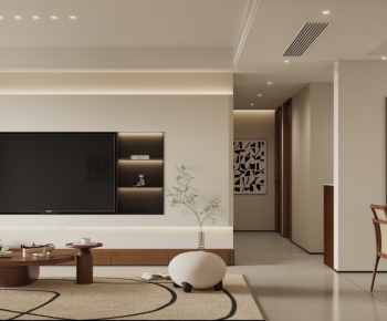 Modern A Living Room-ID:563499935