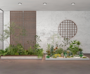 New Chinese Style Plant Landscaping-ID:674954895