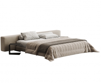 Modern Double Bed-ID:595319351