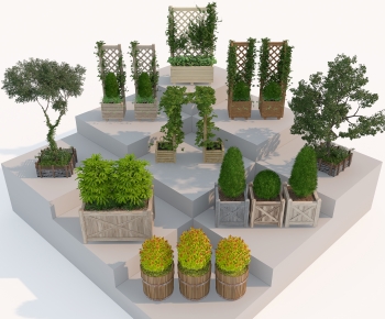 Modern Flower Bed, Flower Bowl, Flower Box-ID:749419938