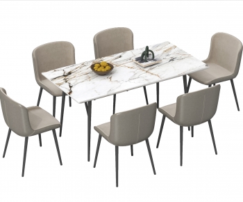 Modern Dining Table And Chairs-ID:230519826