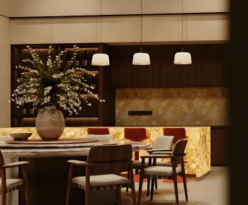 Modern Dining Table And Chairs-ID:354163892