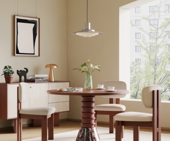 Modern Dining Table And Chairs-ID:600797897