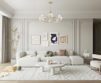 Modern A Living Room-ID:366890915