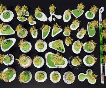 Modern Tree Pool-ID:281126989