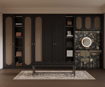 French Style Clothes Storage Area-ID:653908014