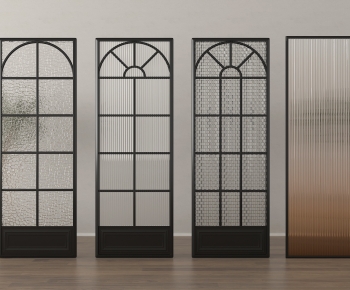 French Style Glass Screen Partition-ID:829761088