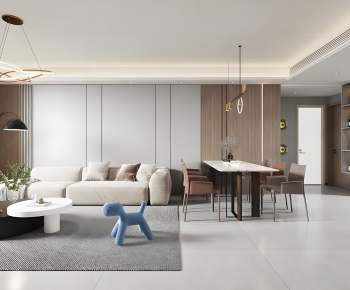 Modern A Living Room-ID:468409062