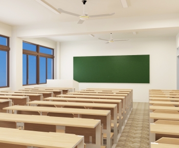 Modern School Classrooms-ID:912086966