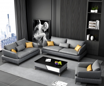 Modern A Living Room-ID:394025092