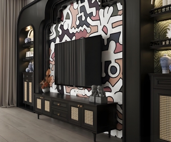 Modern TV Wall-ID:734525928