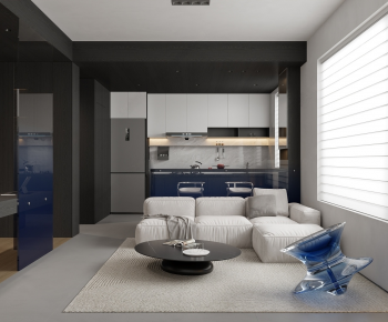 Modern A Living Room-ID:417978058