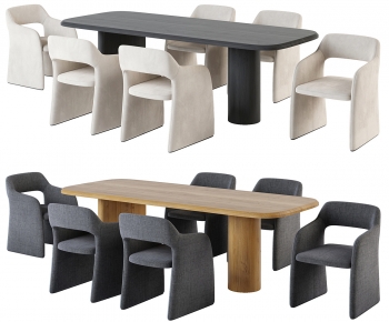 Modern Dining Table And Chairs-ID:874269068