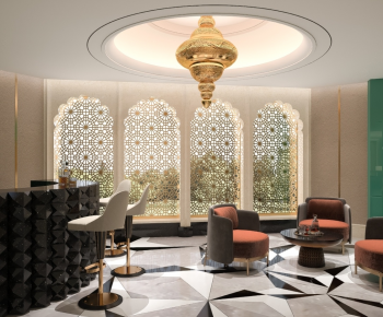 Southeast Asian Style Wine Cellar/Wine Tasting Room-ID:306199079