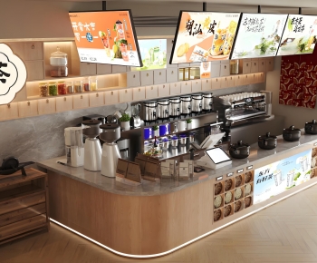 Modern Reception Desk-ID:454066997