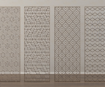 Modern Metal Screen Partition-ID:443794015