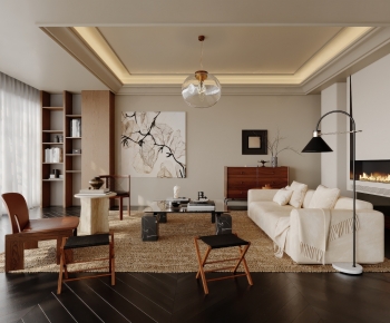 Modern A Living Room-ID:571937084