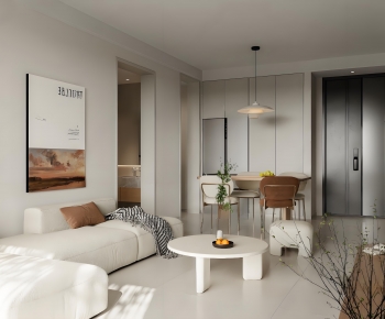 Modern A Living Room-ID:509573945