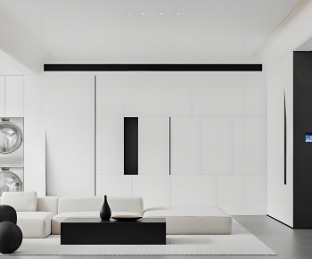 Modern A Living Room-ID:642317061