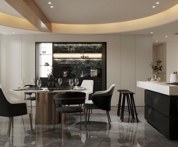 Modern Dining Room-ID:721906909