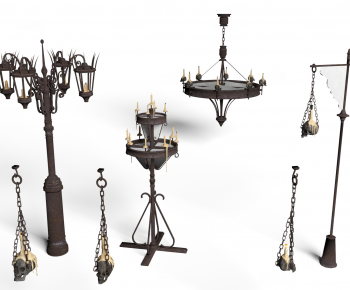 American Style Outdoor Light-ID:657889839