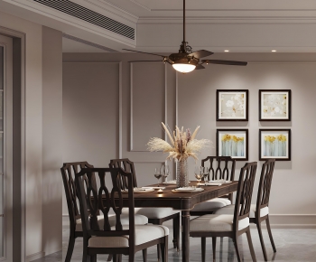 American Style Dining Room-ID:964394097