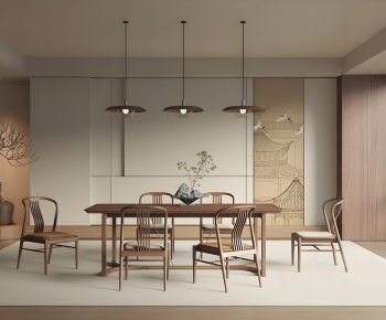 New Chinese Style Dining Room-ID:322748906