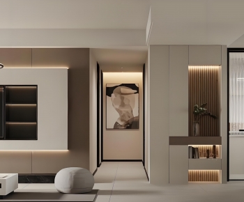 Modern A Living Room-ID:495328923