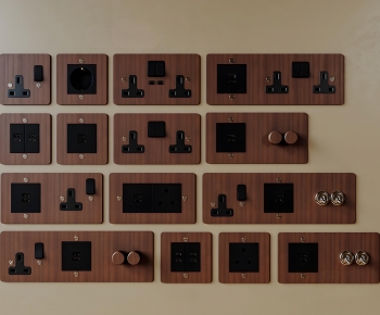 Modern Switch Socket Panel-ID:508620986