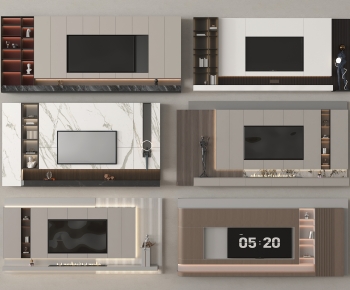 Modern TV Wall-ID:204235082