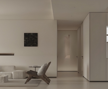 Modern A Living Room-ID:740766054